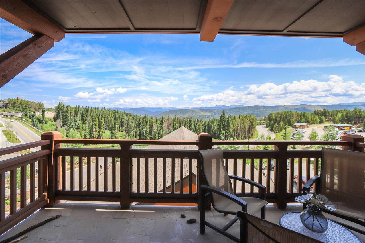 Balcony - One Ski Hill Place 8312 - Breckenridge Vacation Rental Balcony - One Ski Hill Place 8312 - Breckenridge Vacation Rental