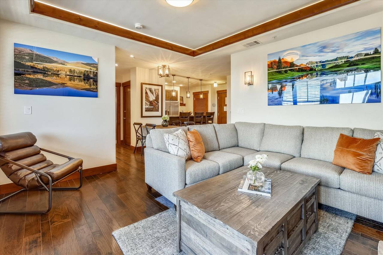 Living Area - One Ski Hill Place 8312 - Breckenridge Vacation Rental Living Area - One Ski Hill Place 8312 - Breckenridge Vacation Rental