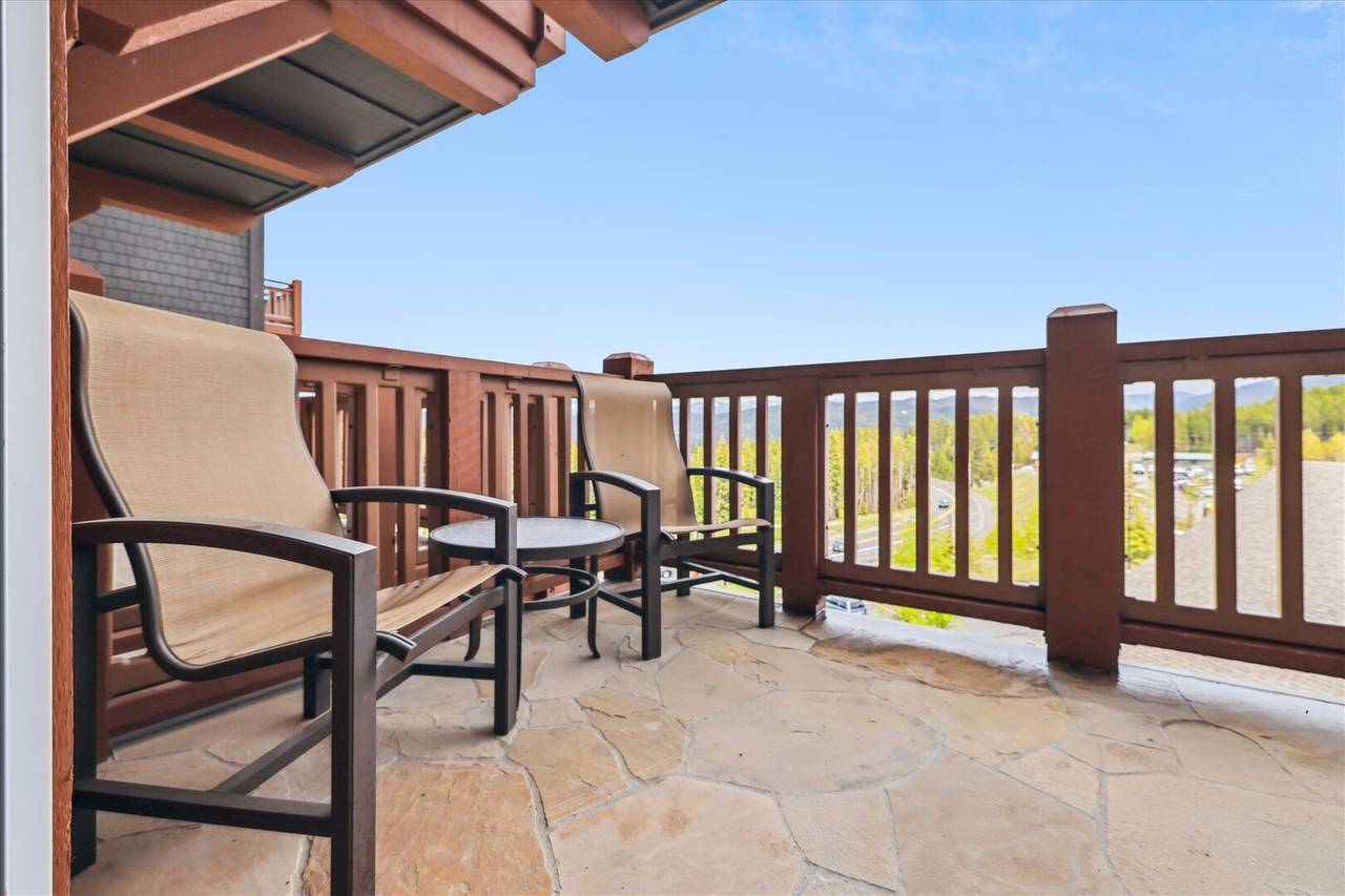 Balcony - One Ski Hill Place 8312 - Breckenridge Vacation Rental Balcony - One Ski Hill Place 8312 - Breckenridge Vacation Rental