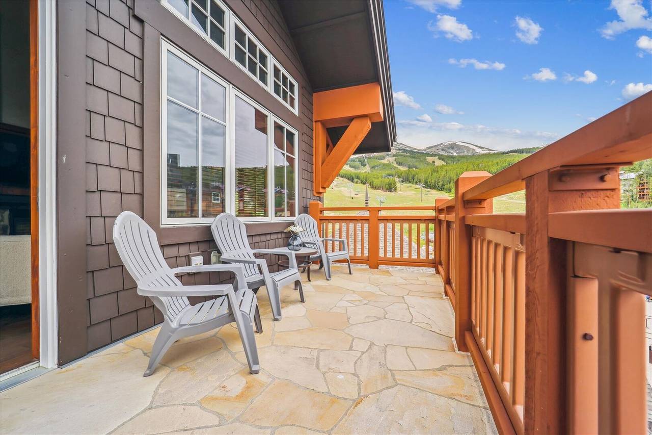 Balcony - One Ski Hill Place 8424 - Breckenridge Vacation Rental Balcony - One Ski Hill Place 8424 - Breckenridge Vacation Rental