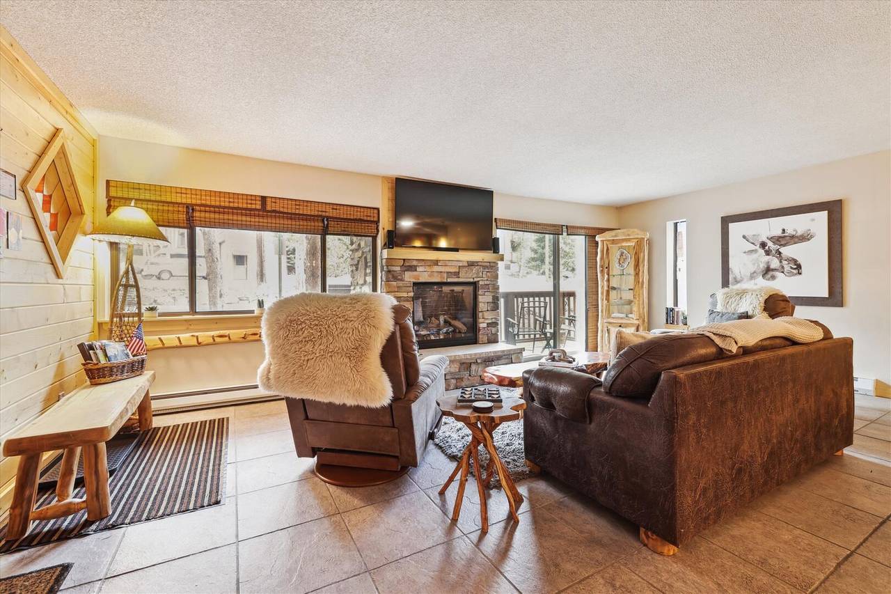 Living Area - Pine Ridge 15A - Breckenridge Vacation Rental Living Area - Pine Ridge 15A - Breckenridge Vacation Rental