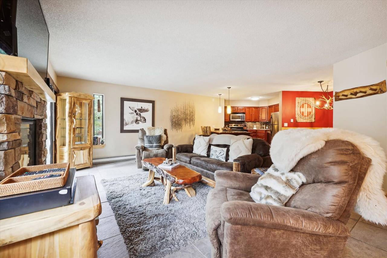 Living Area - Pine Ridge 15A - Breckenridge Vacation Rental Living Area - Pine Ridge 15A - Breckenridge Vacation Rental