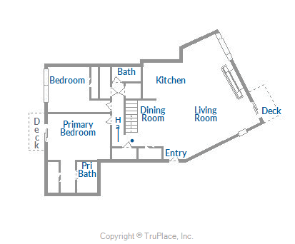 Floor Plan - Pine Ridge 7E - Ski-in / Ski-Out - Breckenridge Vacation Rental Floor Plan - Pine Ridge 7E - Ski-in / Ski-Out - Breckenridge Vacation Rental