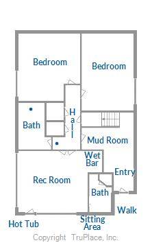 Floor Plan - Powder Moose Villa - Breckenridge Vacation Rental Floor Plan - Powder Moose Villa - Breckenridge Vacation Rental
