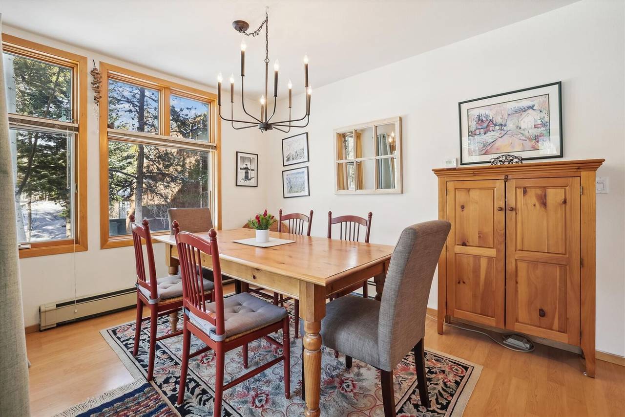 Dining Area - River Glen 107C - Frisco Vacation Rental Dining Area - River Glen 107C - Frisco Vacation Rental