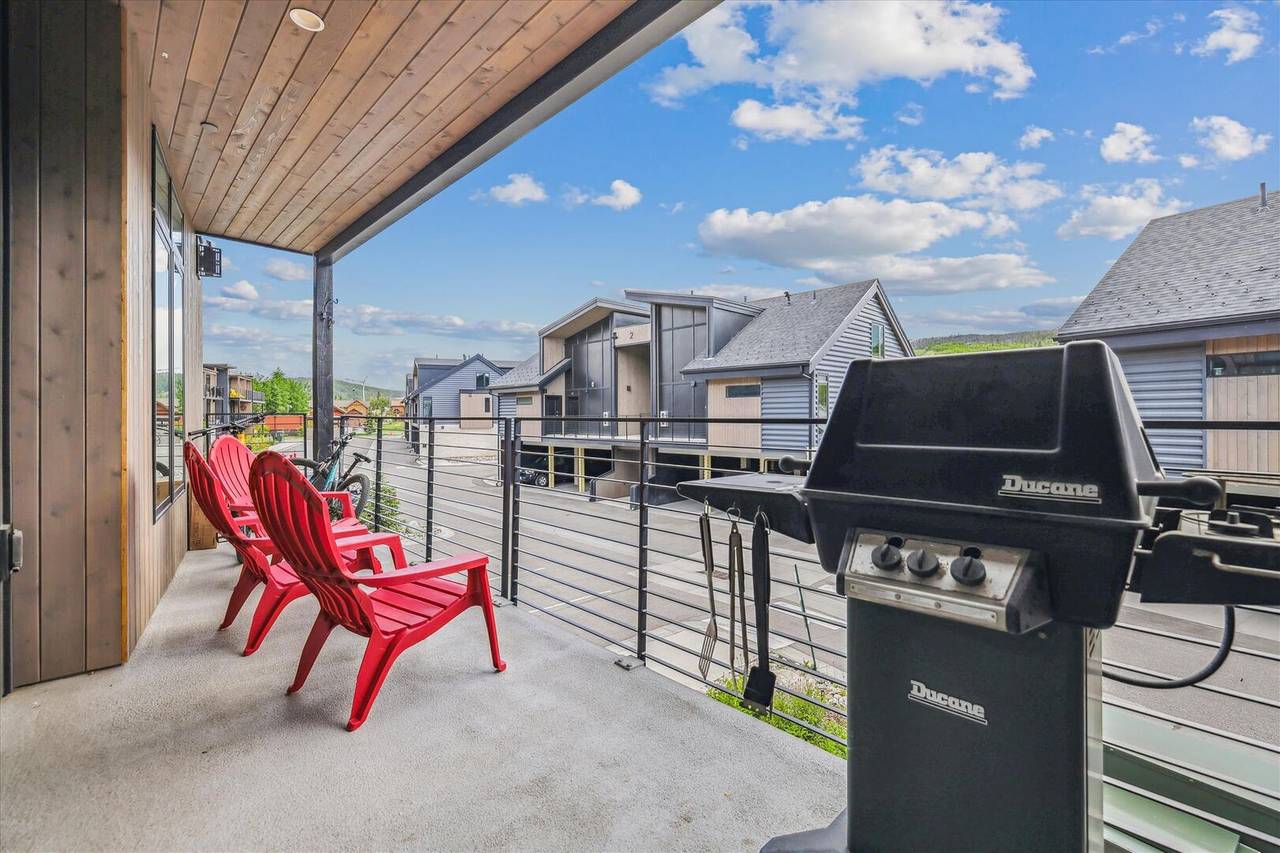 Balcony - River West 522 - Silverthorne Vacation Rental Balcony - River West 522 - Silverthorne Vacation Rental