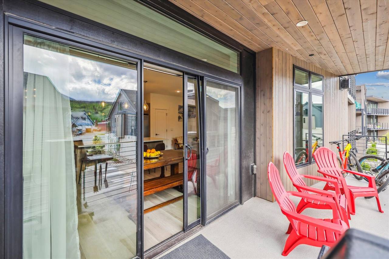 Balcony - River West 522 - Silverthorne Vacation Rental Balcony - River West 522 - Silverthorne Vacation Rental