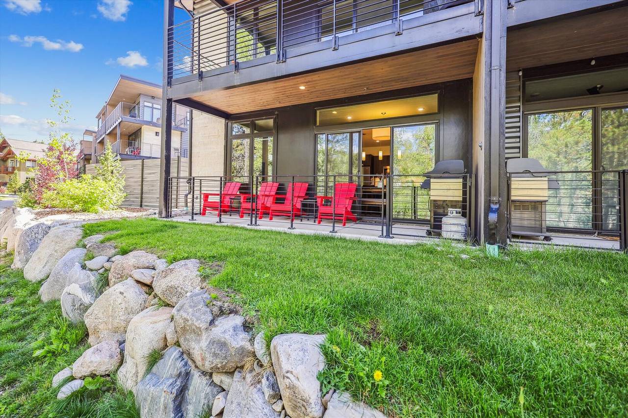 Patio - River West 814 - Silverthorne Vacation Rental Patio - River West 814 - Silverthorne Vacation Rental