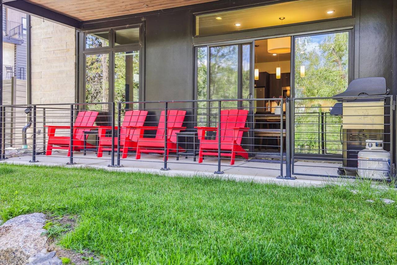 Patio - River West 814 - Silverthorne Vacation Rental Patio - River West 814 - Silverthorne Vacation Rental