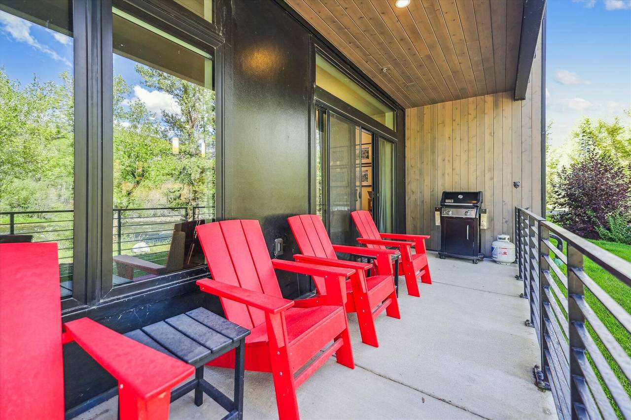 Patio - River West 814 - Silverthorne Vacation Rental Patio - River West 814 - Silverthorne Vacation Rental