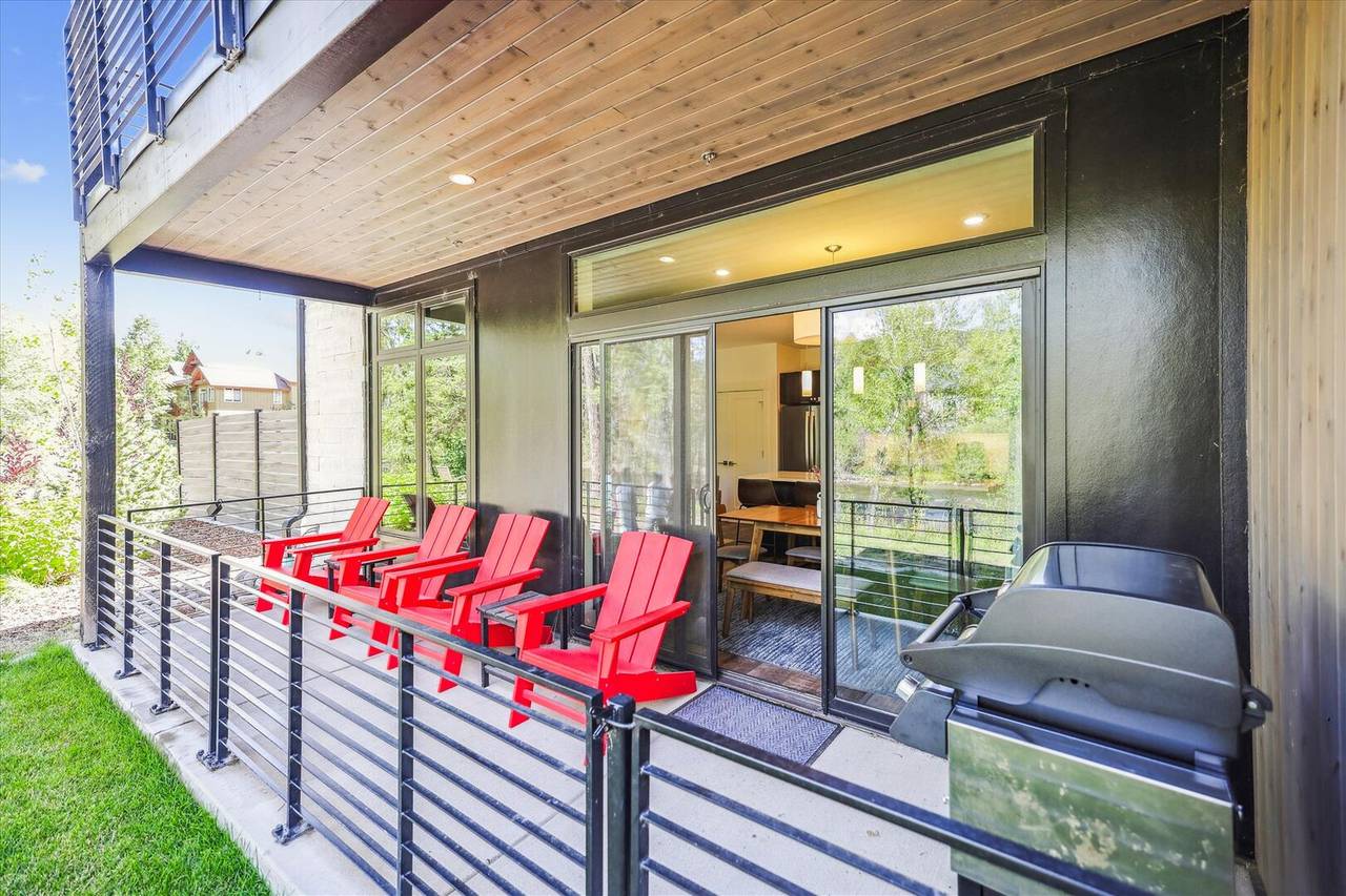 Patio - River West 814 - Silverthorne Vacation Rental Patio - River West 814 - Silverthorne Vacation Rental