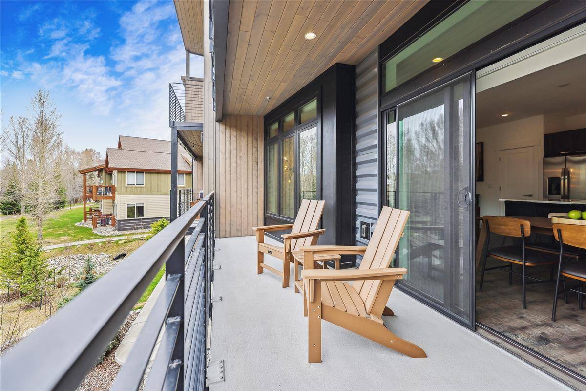 Balcony - River West 924 - Silverthorne Vacation Rental Balcony - River West 924 - Silverthorne Vacation Rental