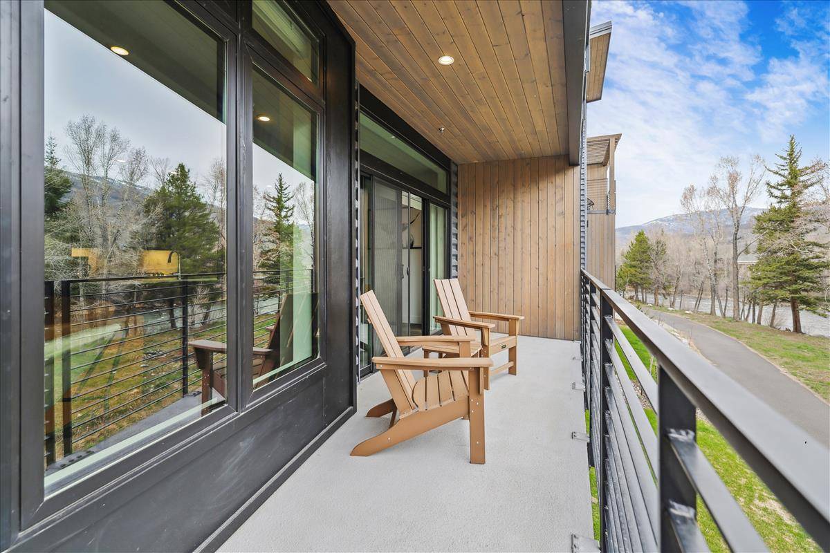Balcony - River West 924 - Silverthorne Vacation Rental Balcony - River West 924 - Silverthorne Vacation Rental