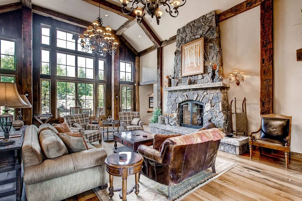 Living Area - Ski Bridge Lodge - Breckenridge Vacation Rental Living Area - Ski Bridge Lodge - Breckenridge Vacation Rental