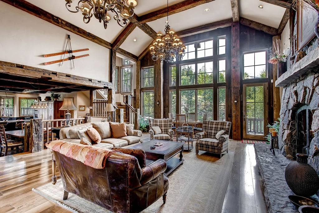 Living Area - Ski Bridge Lodge - Breckenridge Vacation Rental Living Area - Ski Bridge Lodge - Breckenridge Vacation Rental