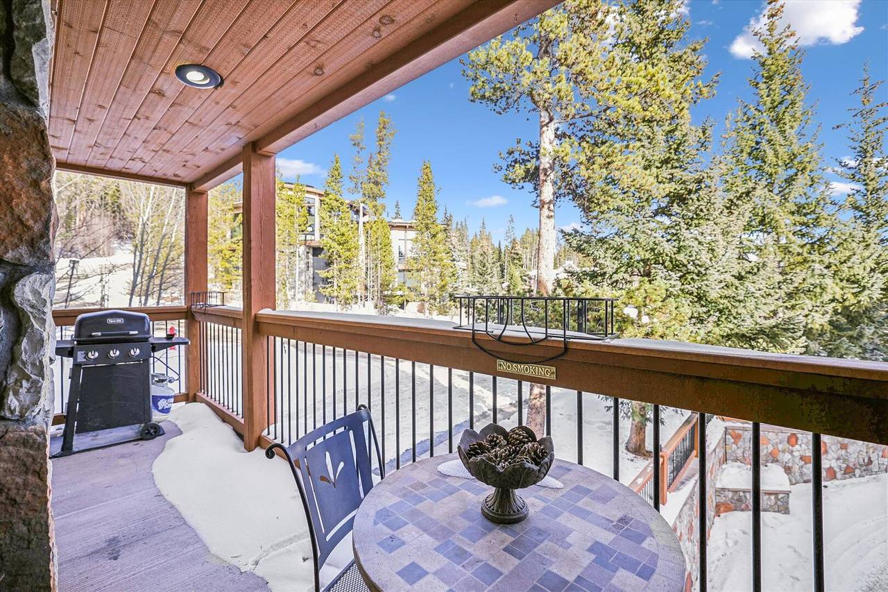 Balcony - Ski Watch 329 - Breckenridge Vacation Rental Balcony - Ski Watch 329 - Breckenridge Vacation Rental