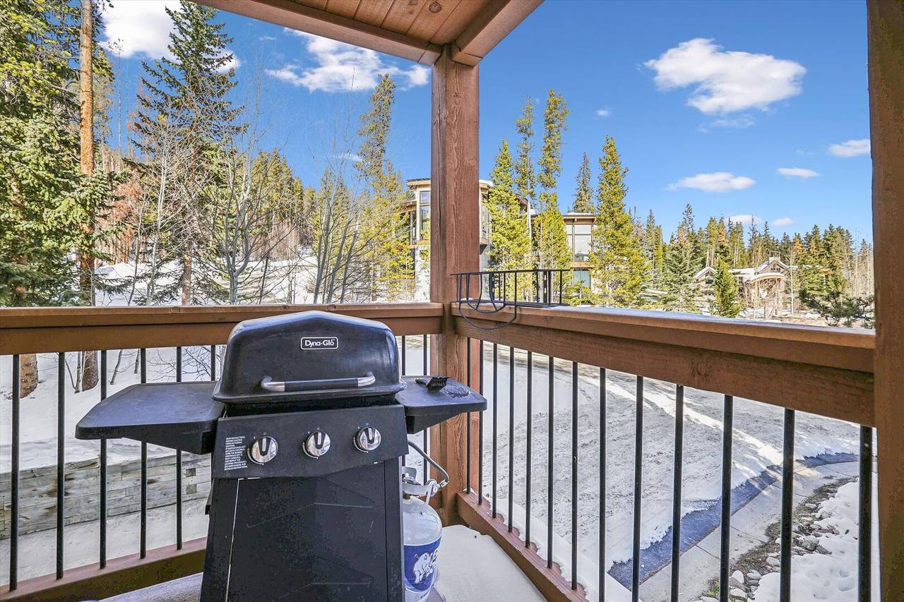 Balcony - Ski Watch 329 - Breckenridge Vacation Rental Balcony - Ski Watch 329 - Breckenridge Vacation Rental