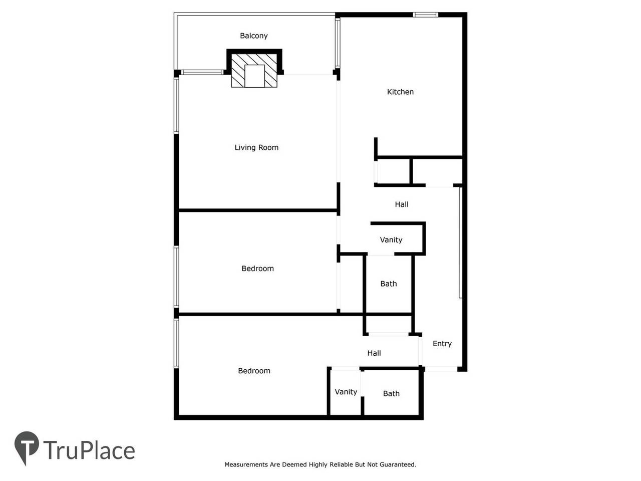 Floor Plan - Ski Watch 329 - Breckenridge Vacation Rental Floor Plan - Ski Watch 329 - Breckenridge Vacation Rental