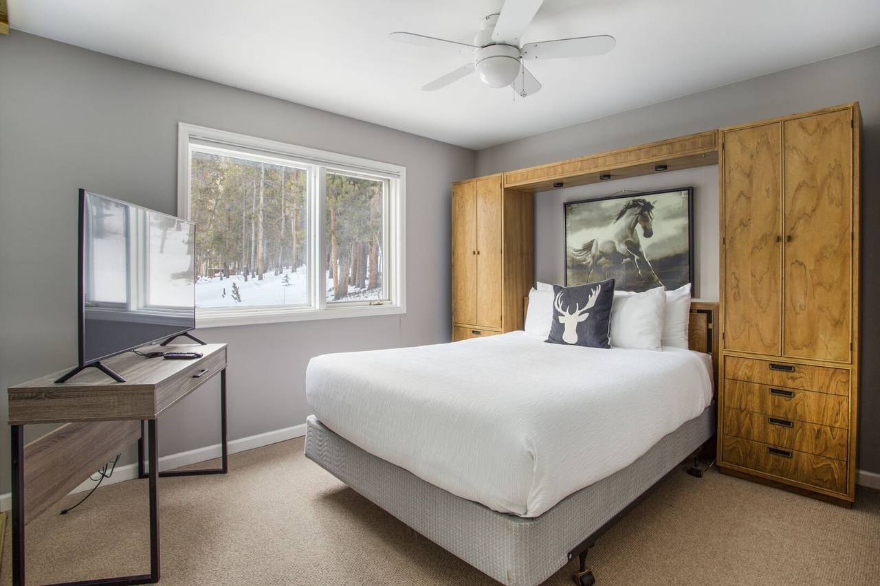 Bedroom, Stormbunker Paradise, Breckenridge Vacation Rental Bedroom, Stormbunker Paradise, Breckenridge Vacation Rental