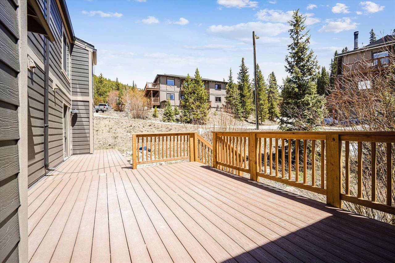 Deck, Tenmile Viewhouse, Breckenridge Vacation Rental Deck, Tenmile Viewhouse, Breckenridge Vacation Rental
