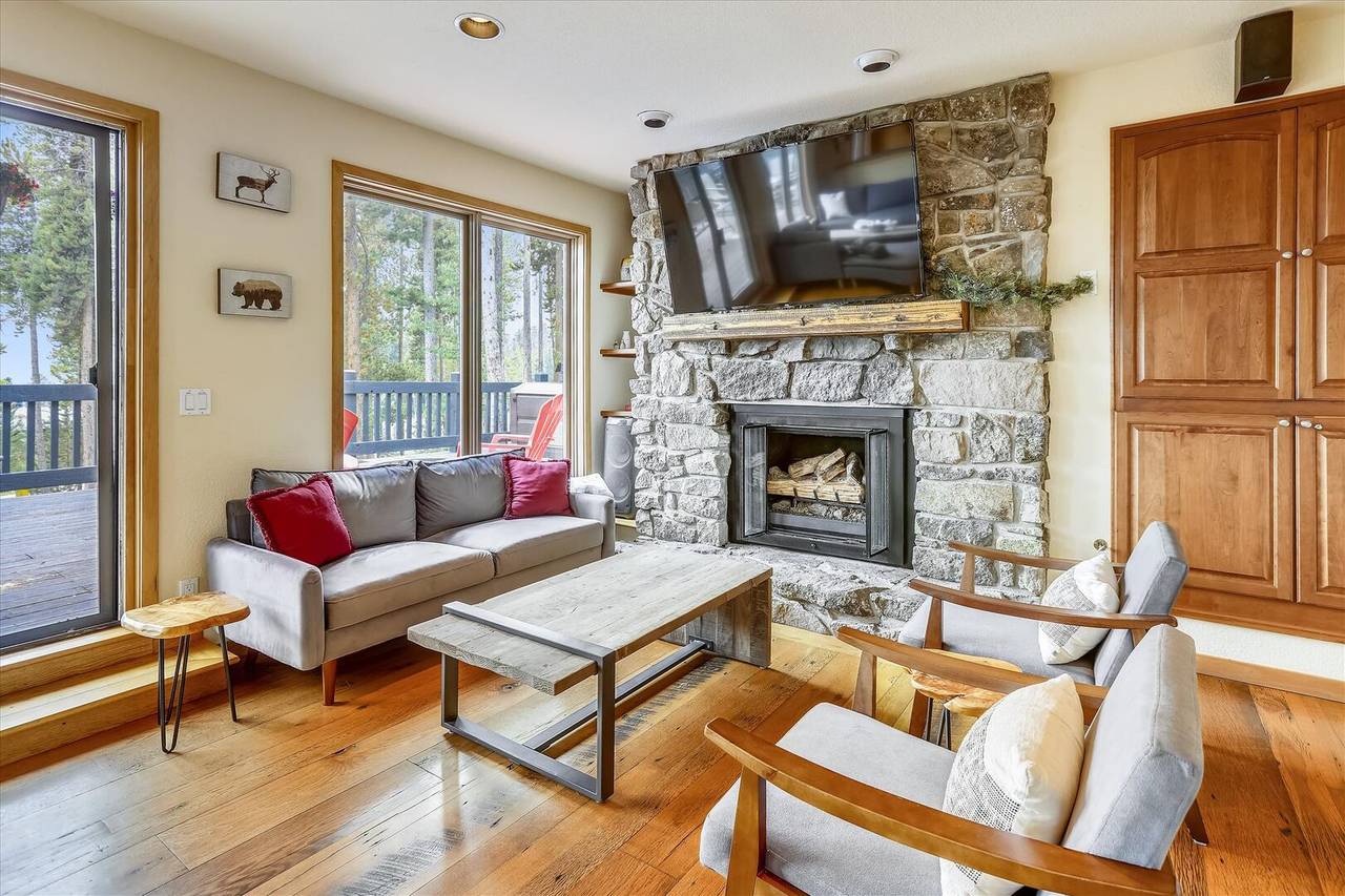 Living Room, The Duck House, Breckenridge Vacation Rental Living Room, The Duck House, Breckenridge Vacation Rental