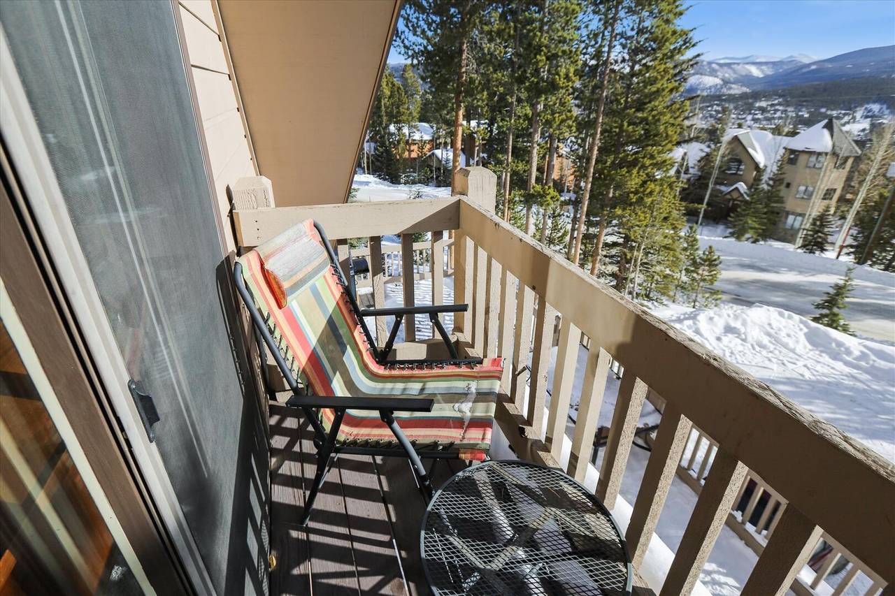 Balcony, The Duck House, Breckenridge Vacation Rental Balcony, The Duck House, Breckenridge Vacation Rental