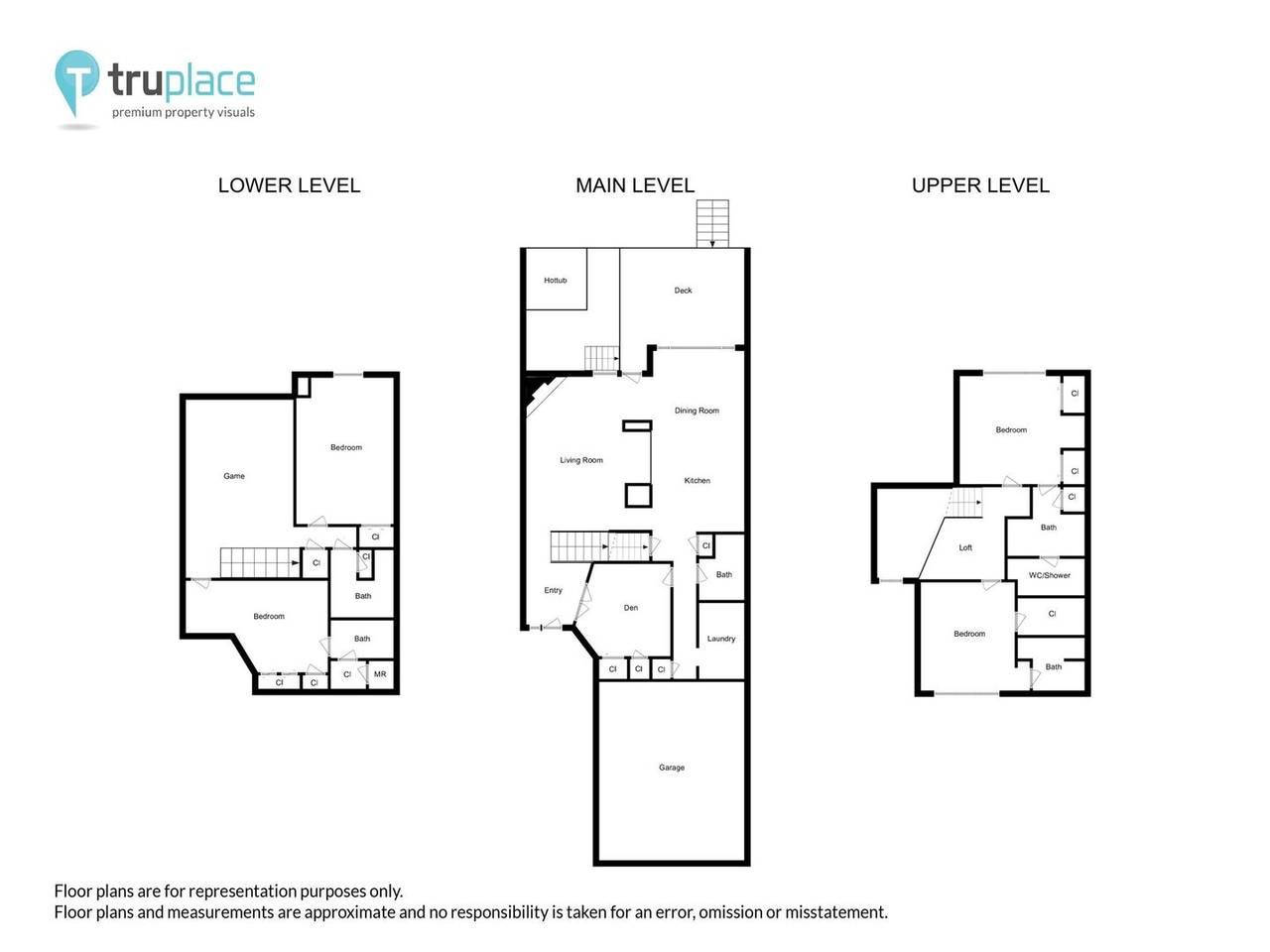 Floorplan, Twins Getaway at Meadow Creek, Breckenridge Vacation Rental Floorplan, Twins Getaway at Meadow Creek, Breckenridge Vacation Rental