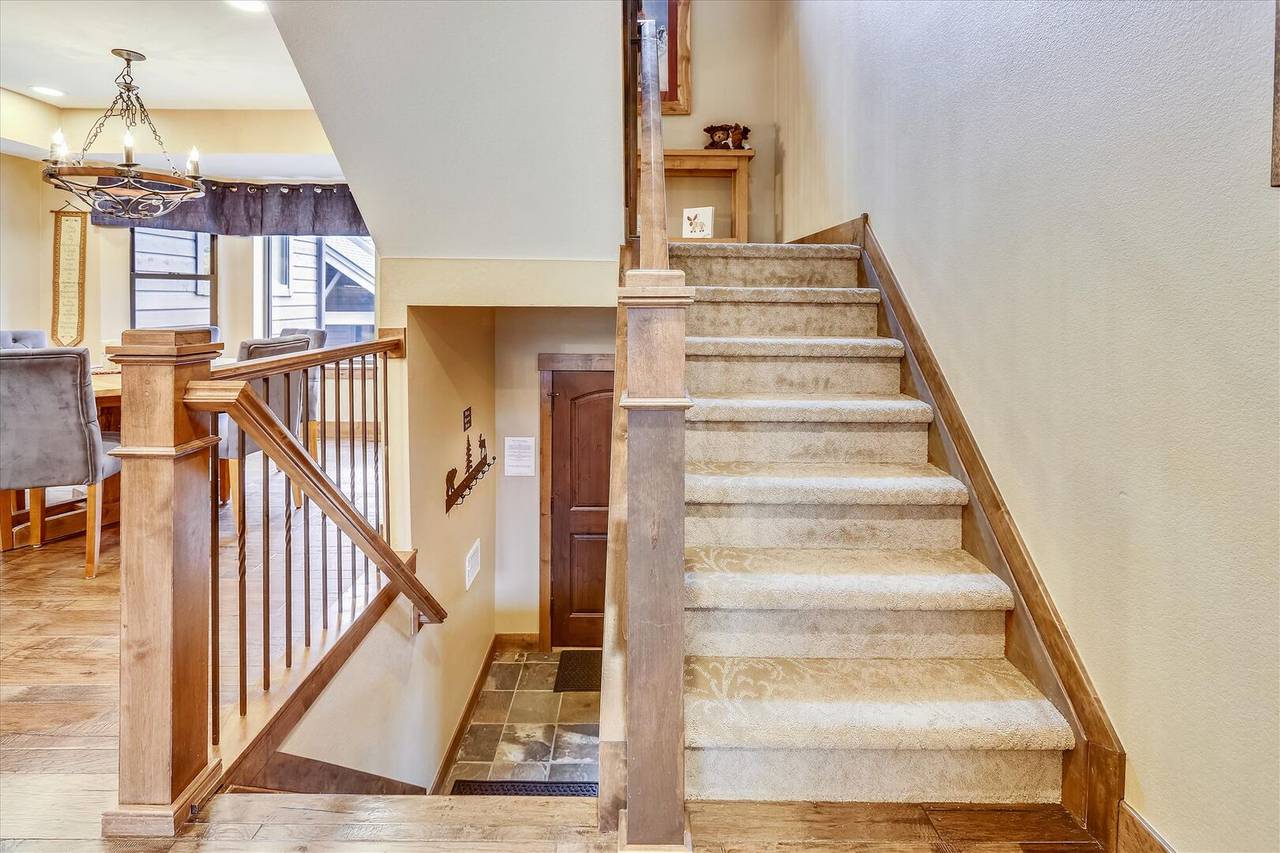 Entryway Stairs, Village Point 109, Breckenridge Vacation Rental Entryway Stairs, Village Point 109, Breckenridge Vacation Rental