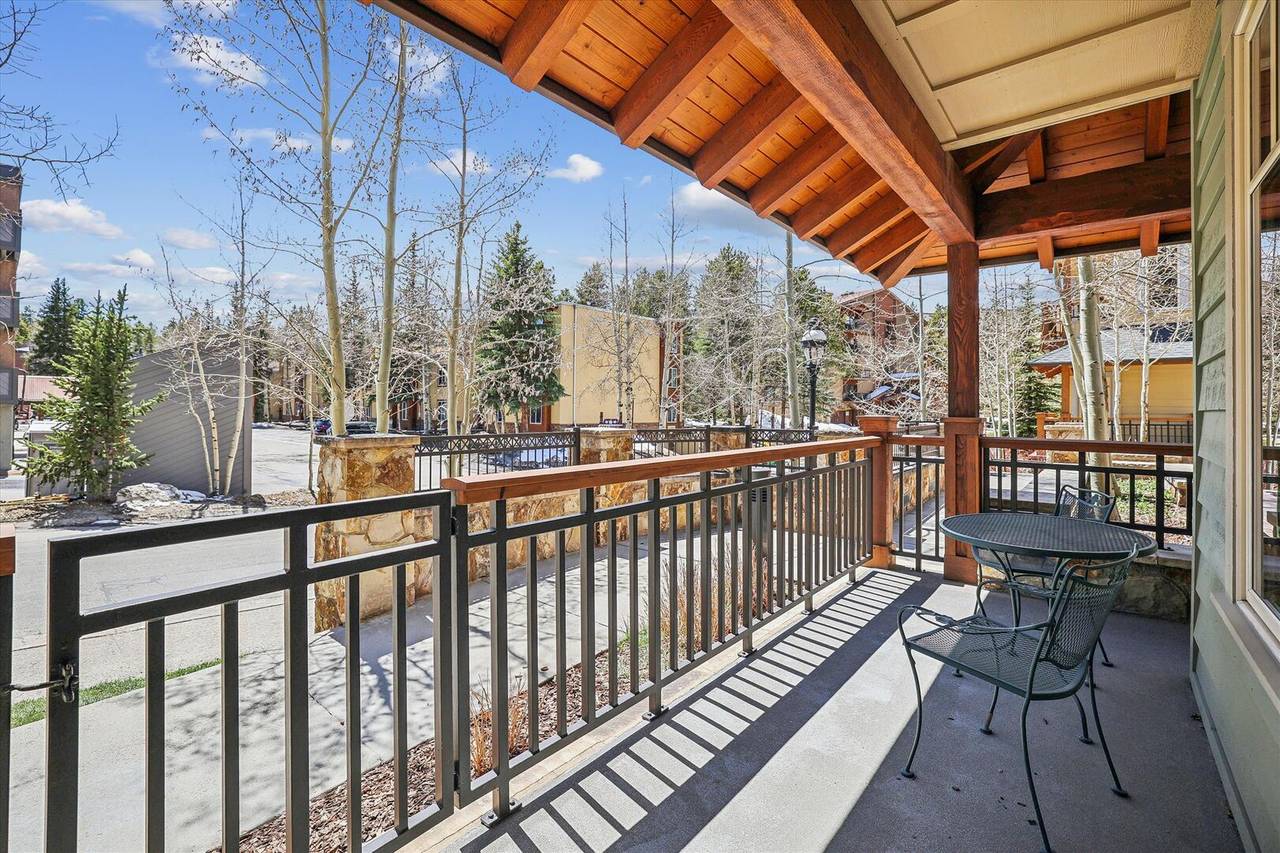 Patio, Water House on Main 5104, Breckenridge Vacation Rental Patio, Water House on Main 5104, Breckenridge Vacation Rental