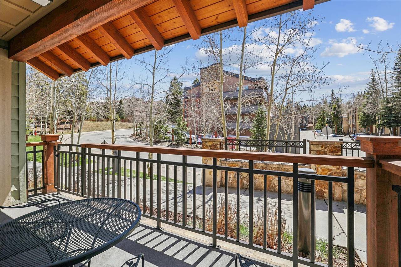 Patio, Water House on Main 5104, Breckenridge Vacation Rental Patio, Water House on Main 5104, Breckenridge Vacation Rental