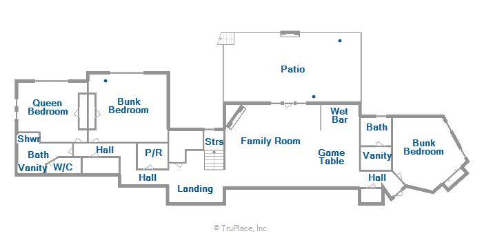 Floor Plan - Highlands Hideaway - Breckenridge Vacation Rental Floor Plan - Highlands Hideaway - Breckenridge Vacation Rental