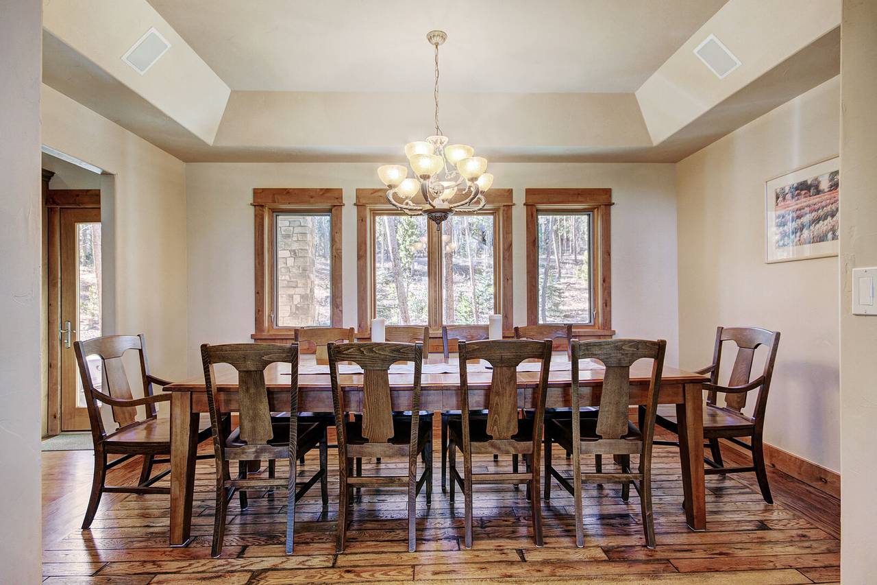 Dining Area - Highlands Trail House - Breckenridge Vacation Rental Dining Area - Highlands Trail House - Breckenridge Vacation Rental