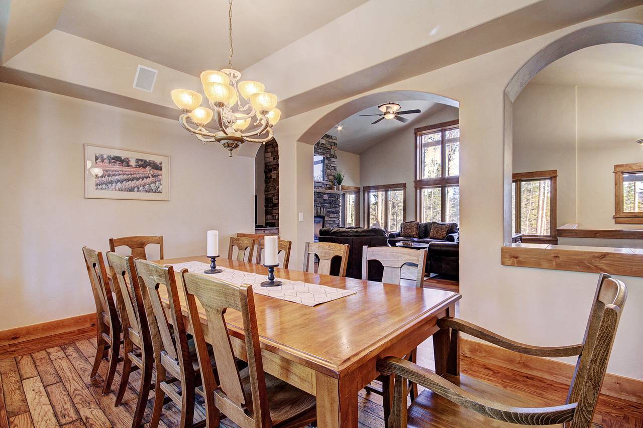 Dining Area - Highlands Trail House - Breckenridge Vacation Rental Dining Area - Highlands Trail House - Breckenridge Vacation Rental