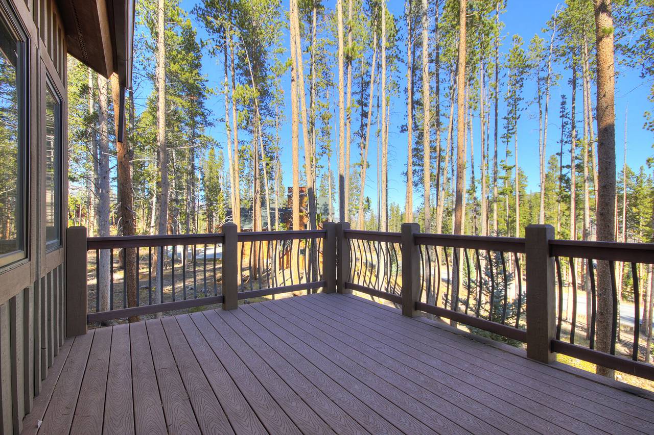 Deck - Highlands Trail House - Breckenridge Vacation Rental Deck - Highlands Trail House - Breckenridge Vacation Rental