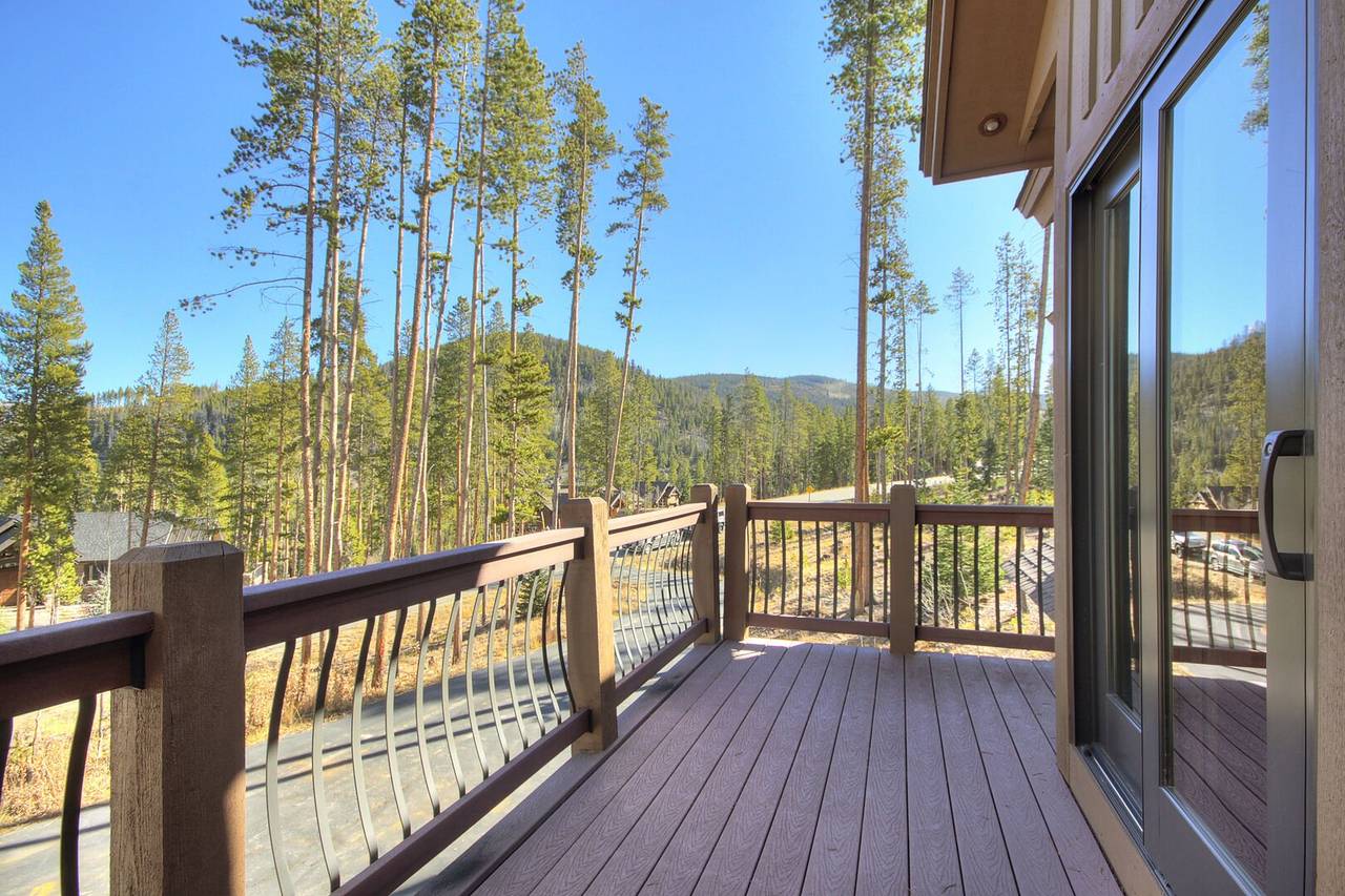Deck - Highlands Trail House - Breckenridge Vacation Rental Deck - Highlands Trail House - Breckenridge Vacation Rental