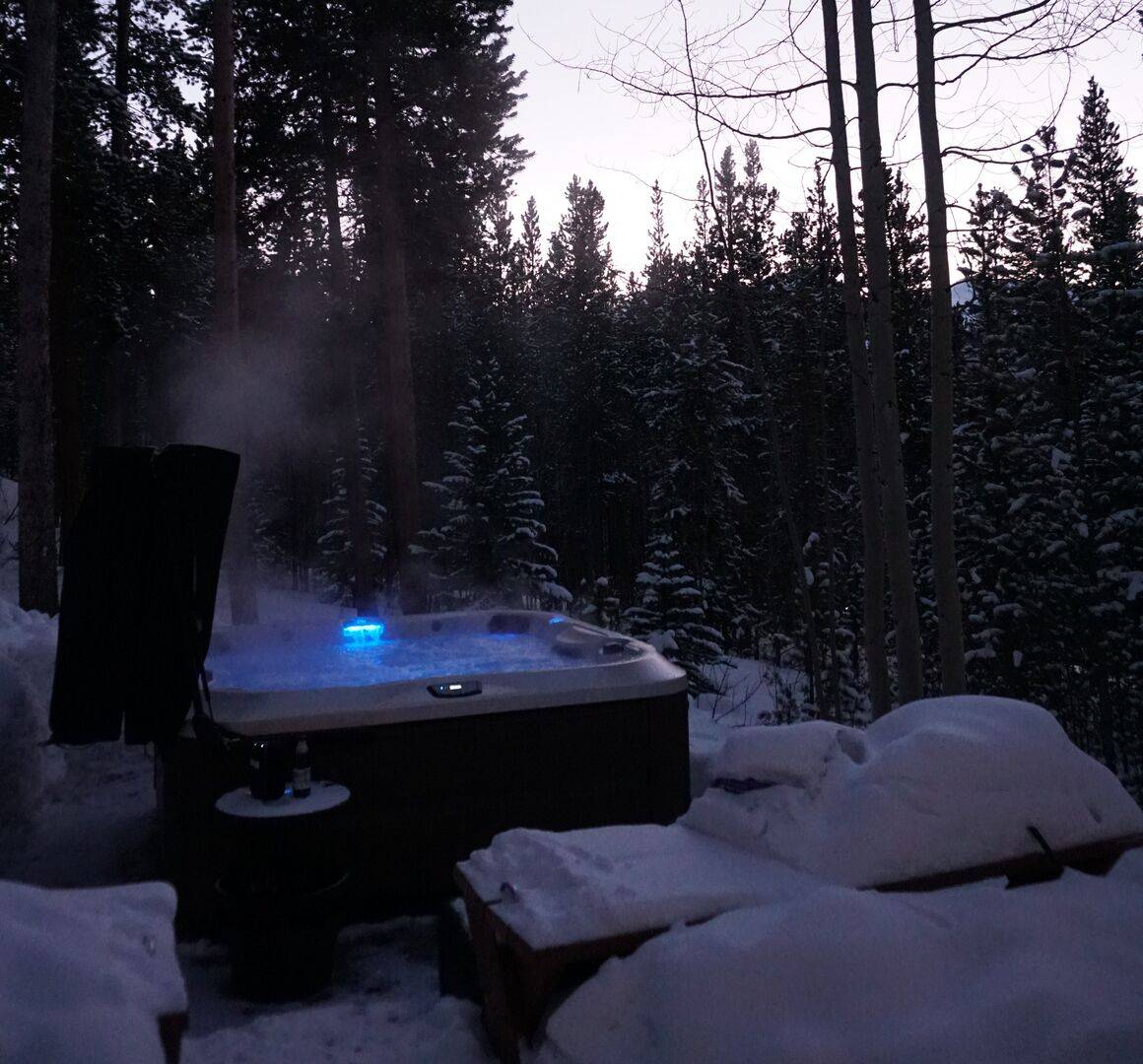 Hot Tub, Stormbunker Paradise, Breckenridge Vacation Rental Hot Tub, Stormbunker Paradise, Breckenridge Vacation Rental