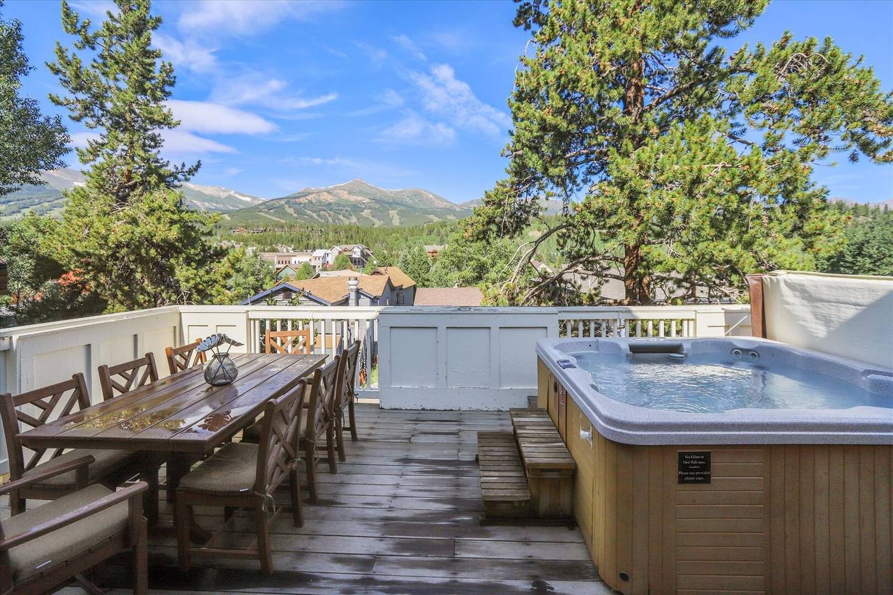 Deck - Ridge Street Lookout - Breckenridge Vacation Rental Deck - Ridge Street Lookout - Breckenridge Vacation Rental