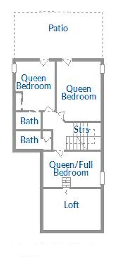 Floor Plan - Ridge Street Lookout - Breckenridge Vacation Rental Floor Plan - Ridge Street Lookout - Breckenridge Vacation Rental
