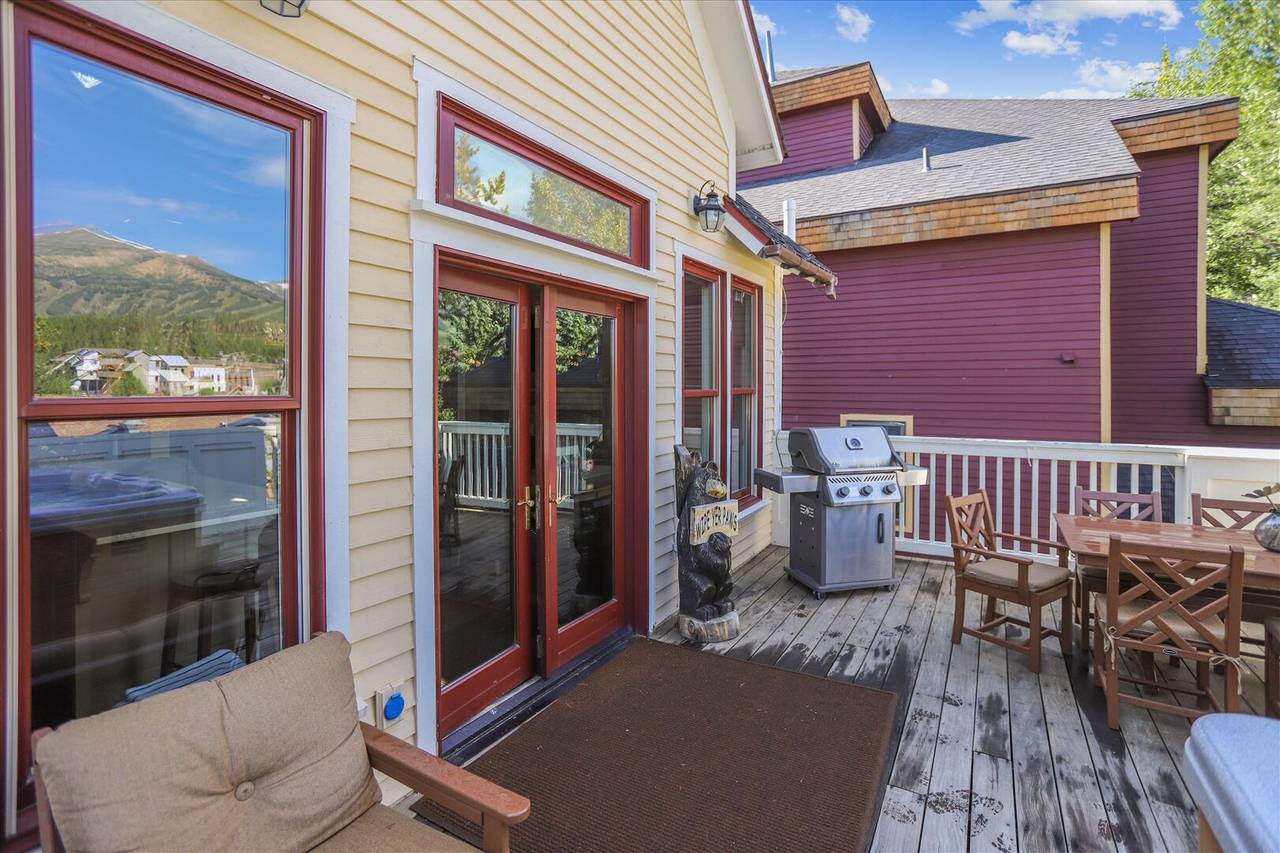 Deck - Ridge Street Lookout - Breckenridge Vacation Rental Deck - Ridge Street Lookout - Breckenridge Vacation Rental