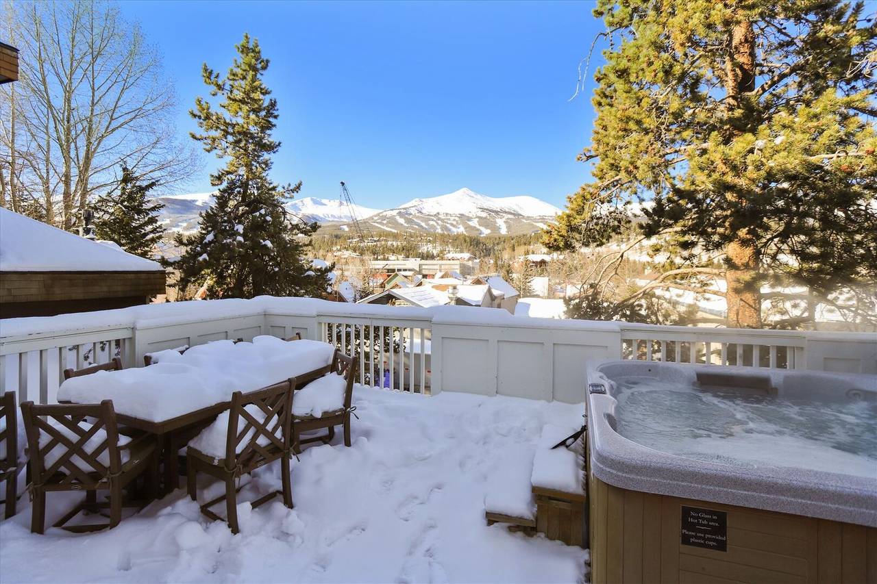 Deck - Ridge Street Lookout - Breckenridge Vacation Rental Deck - Ridge Street Lookout - Breckenridge Vacation Rental