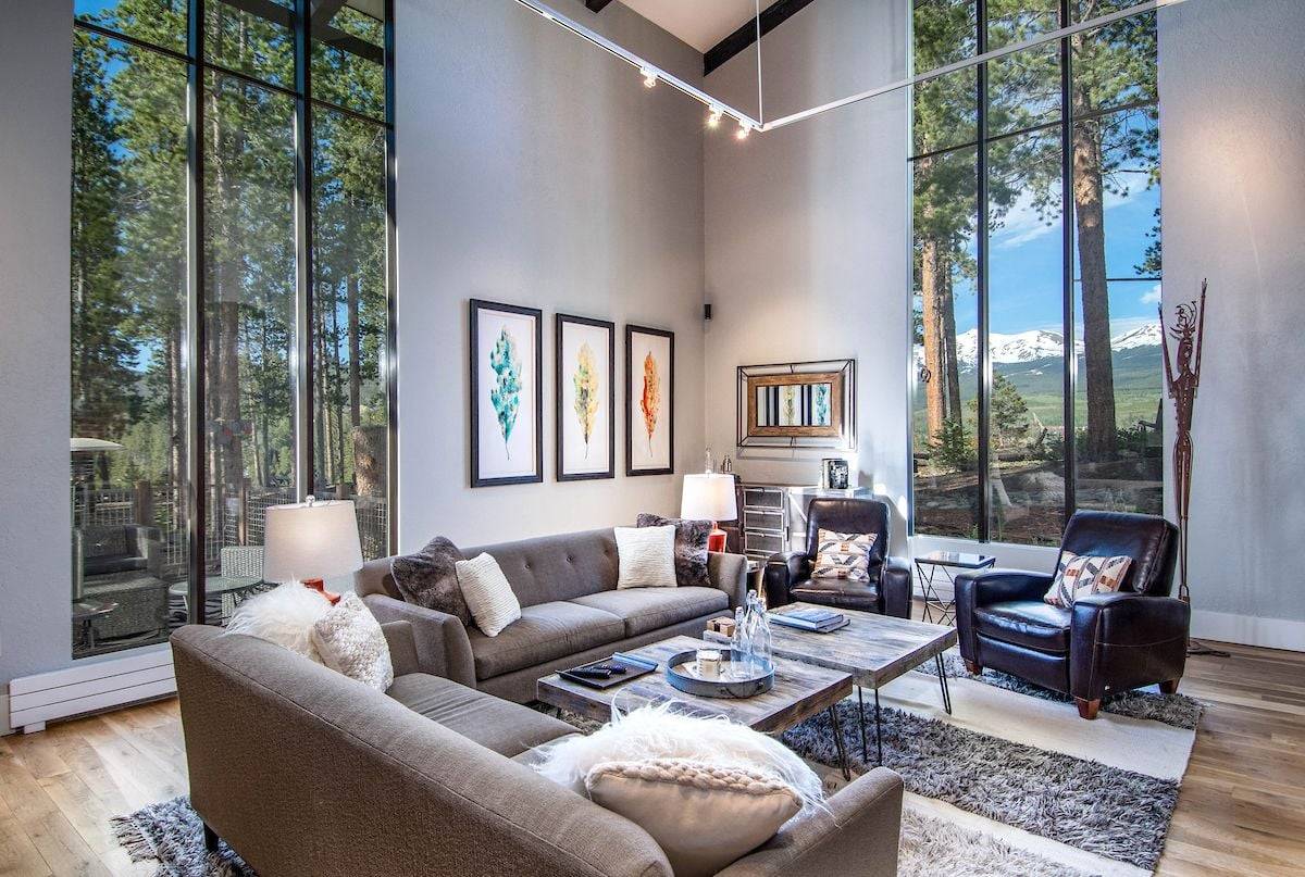 Living Area - Miners Peak Residence - Breckenridge Vacation Rental Living Area - Miners Peak Residence - Breckenridge Vacation Rental