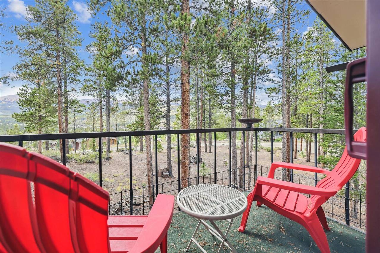 Balcony - Miners Peak Residence - Breckenridge Vacation Rental Balcony - Miners Peak Residence - Breckenridge Vacation Rental