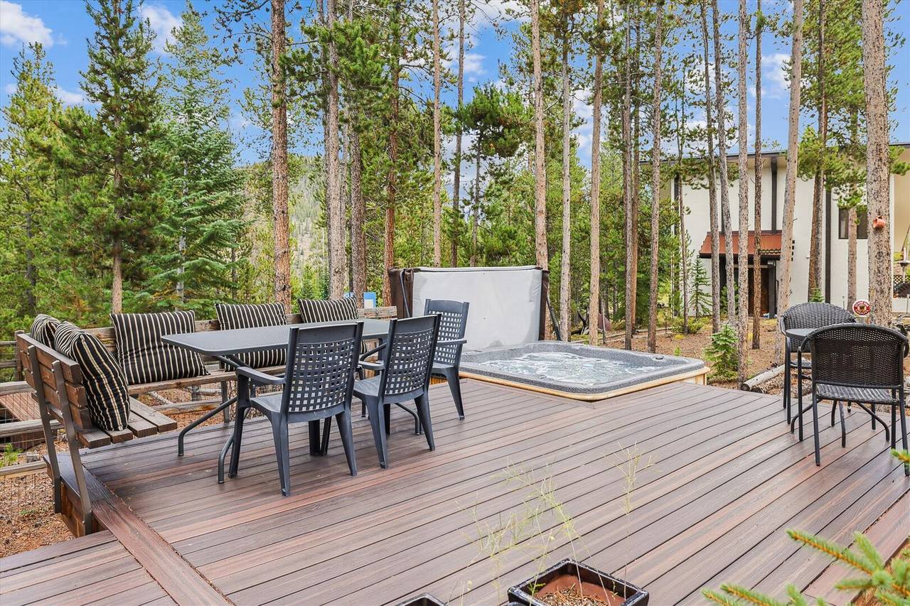 Deck - Miners Peak Residence - Breckenridge Vacation Rental Deck - Miners Peak Residence - Breckenridge Vacation Rental