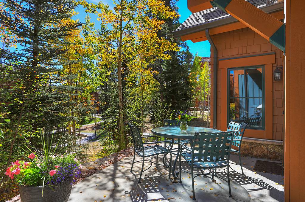Patio - Mountain Thunder Lodge 305 - Breckenridge Vacation Rental Patio - Mountain Thunder Lodge 305 - Breckenridge Vacation Rental