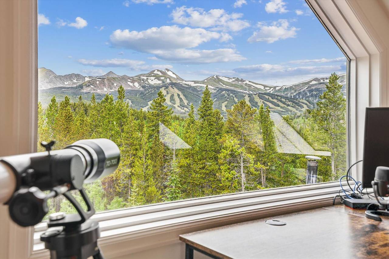 Loft/Office Area, Stormbunker Paradise, Breckenridge Vacation Rental Loft/Office Area, Stormbunker Paradise, Breckenridge Vacation Rental