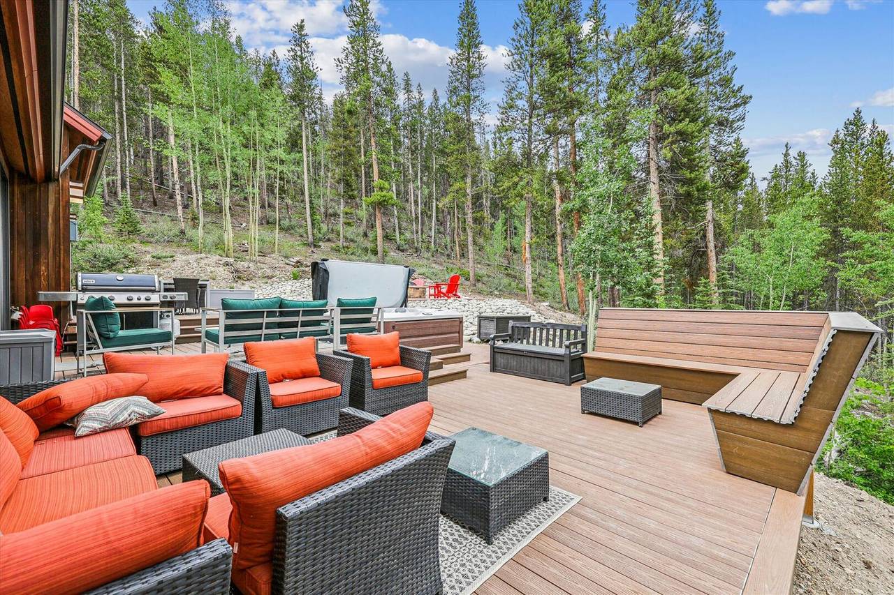 Outdoor Living Area, Stormbunker Paradise, Breckenridge Vacation Rental Outdoor Living Area, Stormbunker Paradise, Breckenridge Vacation Rental