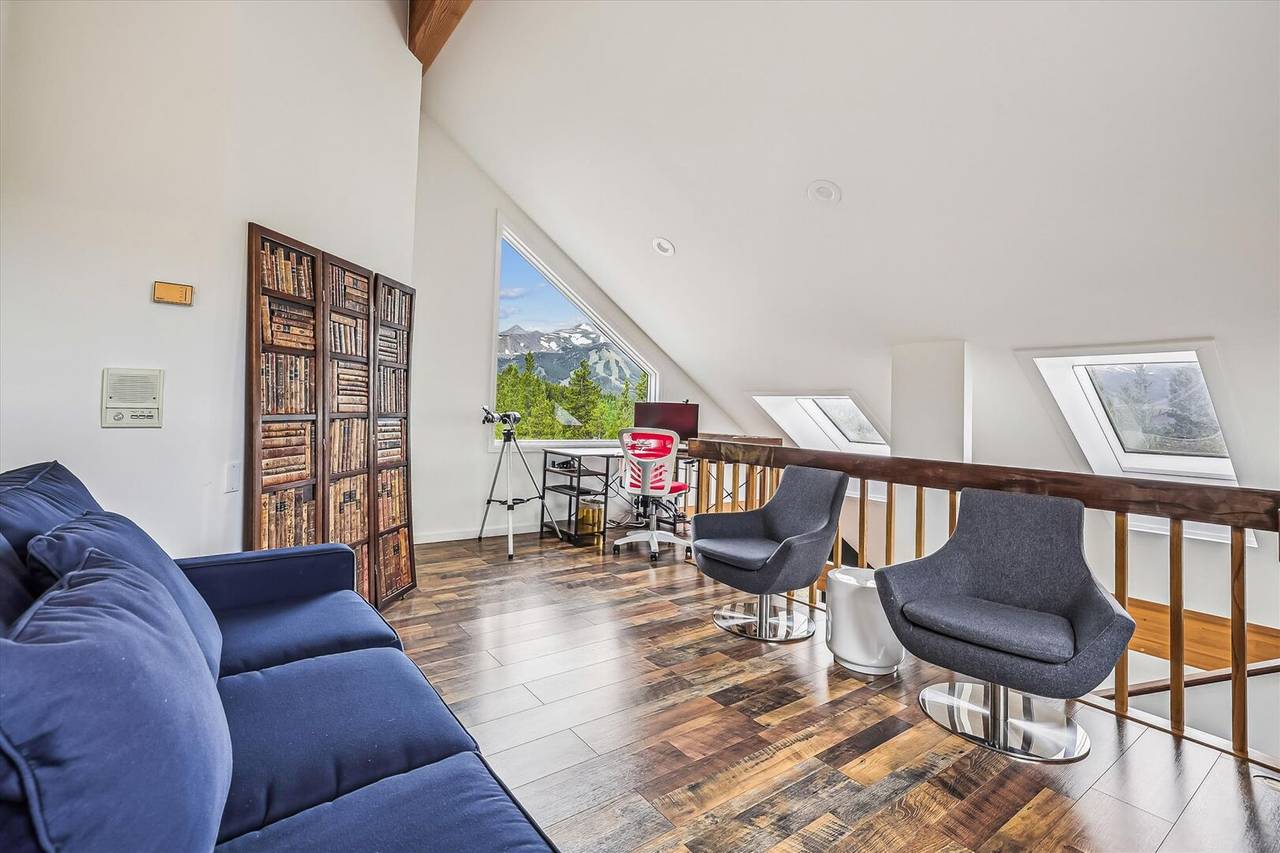 Loft/Office Area, Stormbunker Paradise, Breckenridge Vacation Rental Loft/Office Area, Stormbunker Paradise, Breckenridge Vacation Rental