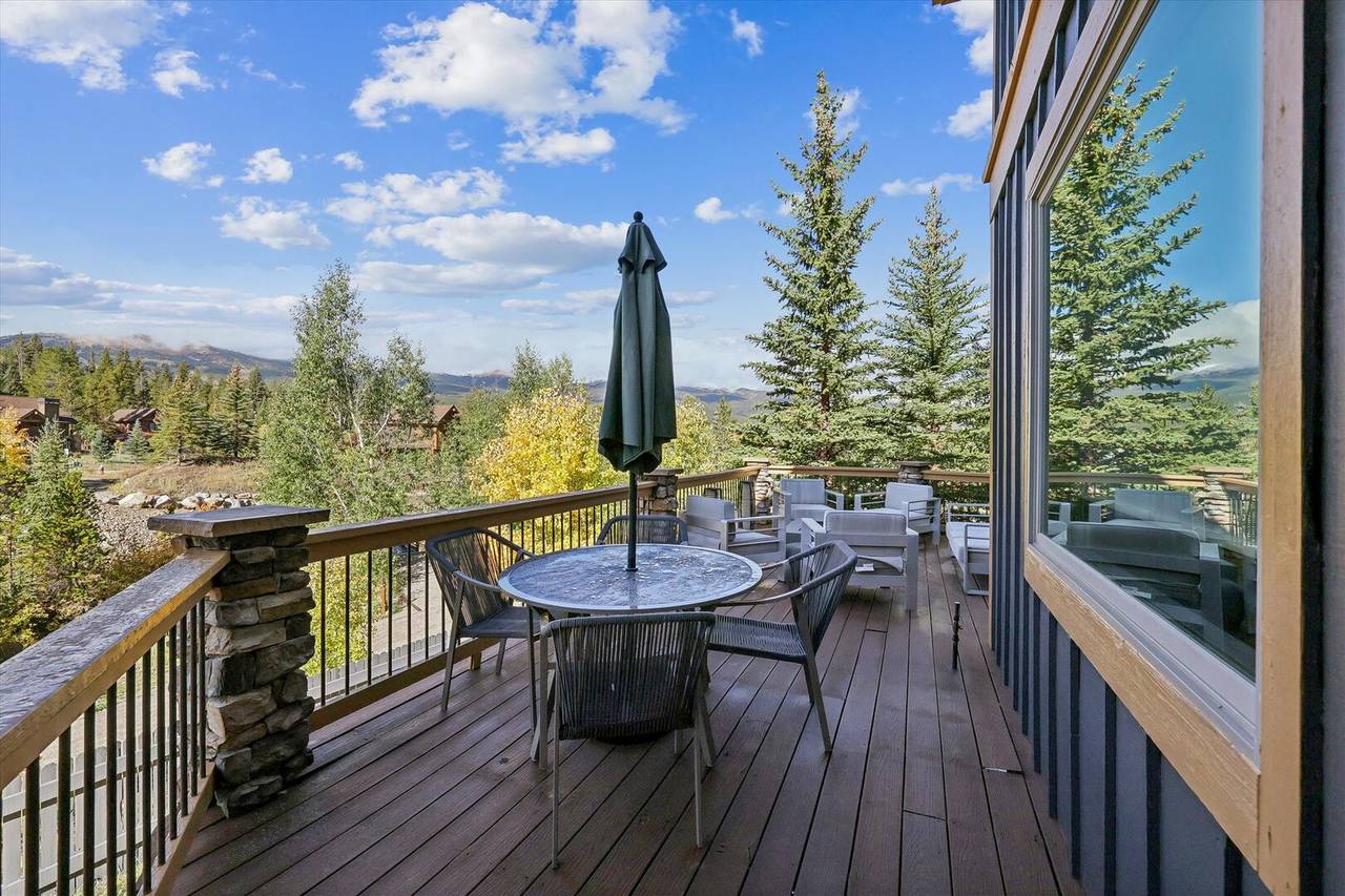 Deck - Creekside Escape - Breckenridge Vacation Rental Deck - Creekside Escape - Breckenridge Vacation Rental