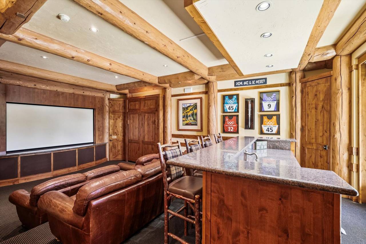 Theater Room - Rubywood - Breckenridge Vacation Rental Theater Room - Rubywood - Breckenridge Vacation Rental