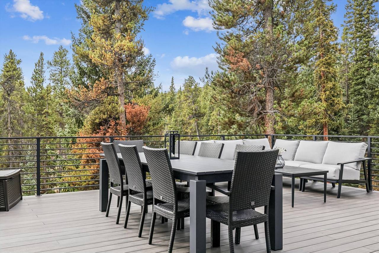 Deck - Summit Solitude Estate - Breckenridge Vacation Rental Deck - Summit Solitude Estate - Breckenridge Vacation Rental